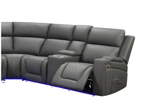 Electric recliner corner sofa - recliner,