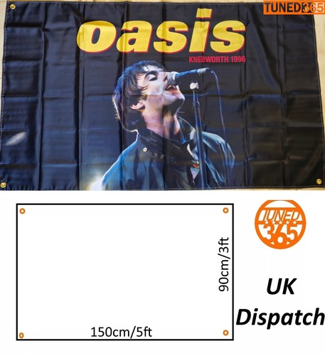 Oasis liam gallagher flag - oasis,