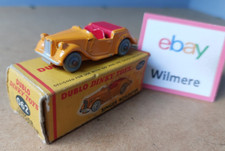 DUBLO Dinky Toys 062 - SINGER ROADSTER in yellow & red  *nEXC*