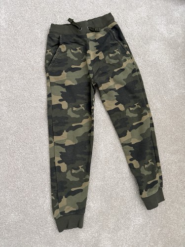 Boys green camo joggers - boys,