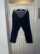 Asda George Size 24 Straight Leg Dark Denim Jeans