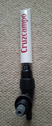 Cruzcampo beer tap and - tap,