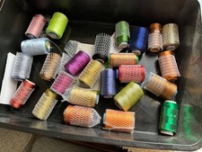 Embroidery  Machine Sparkly threads 24 spools