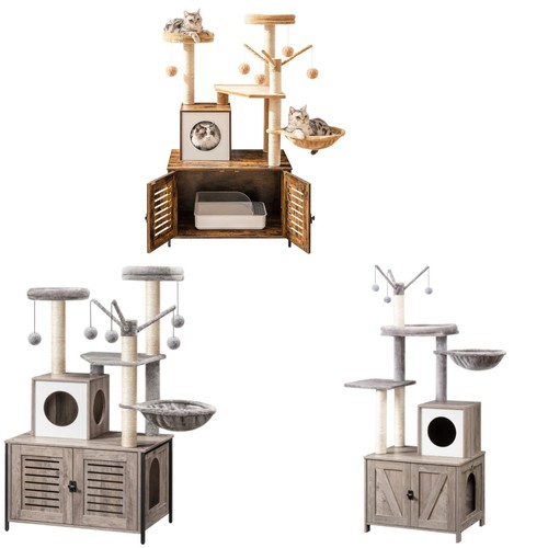 Modern cat tower - cat, condo