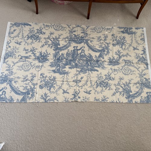 John wilman blue cream toile - wilman,