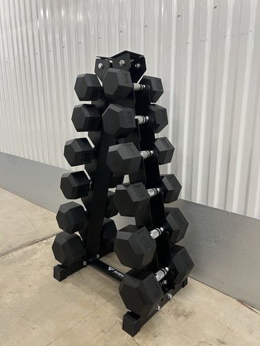 Hex dumbbell 20kg set with - 5-,