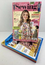 Simply Sewing Magazine Bundle X7 Projects, Patterns Tips Inspirational Ideas VGC