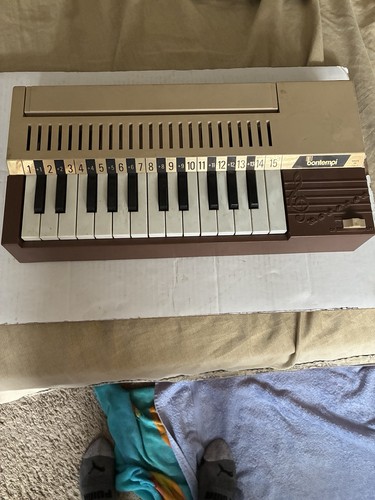 Vintage bontempi keyboard - bontempi,