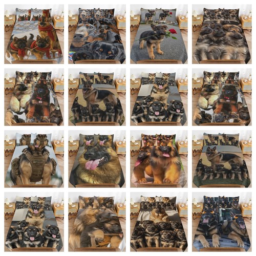 German shepherd dog - dog, duvet