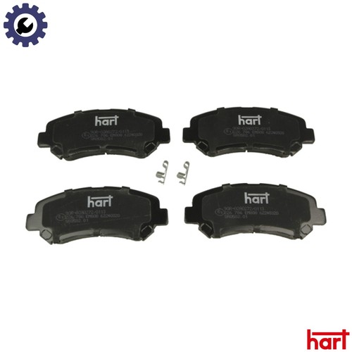 Brake pad set - brake, 226