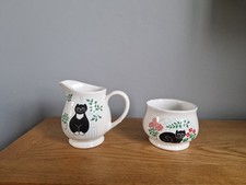 Sadler Vintage Cream Jug And Sugar Bowl. Chip On Jug Lip.