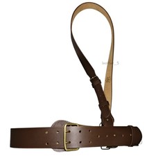 Sam Browne Belt BROWN Leather