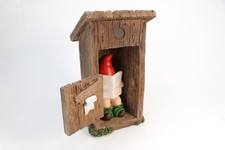 Hot Ant Funny Garden Gnome Toilet Statue Reading Dwarf Outdoor Decor
