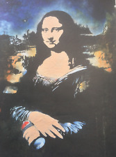 BLEK LE RAT - Mona Lisa. 2012 HAND SIGNED. Banksy Dolk Insect (02964)