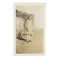 Vintage Snapshot Photo Young