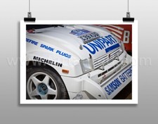 Poster Print of a MG Metro
