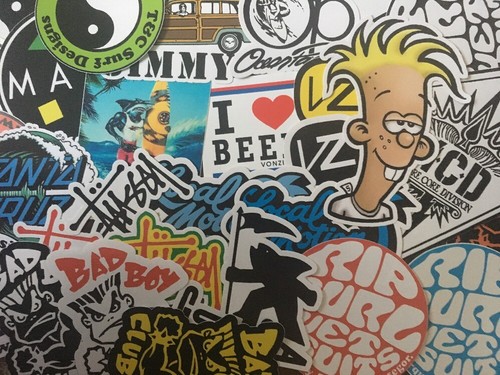 Surf sticker pack - pack, t&c,