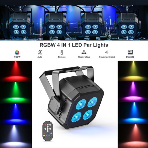 Led stage lights - rgbwyp, par