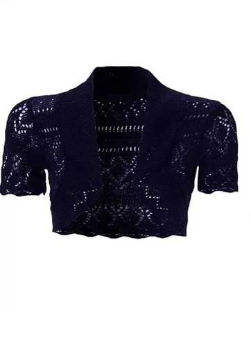 Women crochet knitted - knitted, short