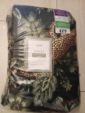 Dunelm Eyelet lined Curtains