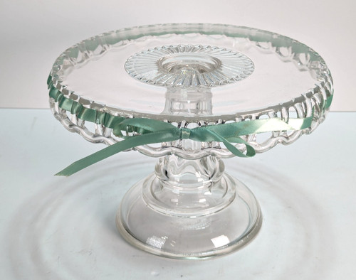 Footed cake stand - footed,