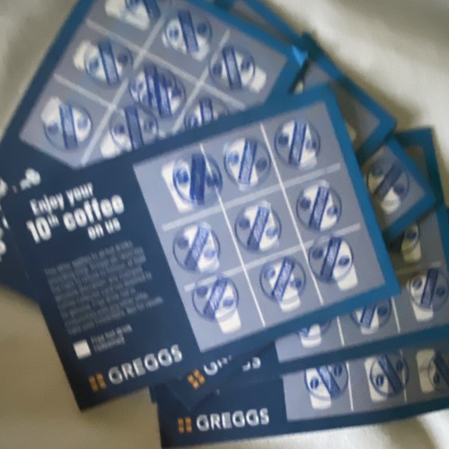 Greggs coffee tea collector - greggs,
