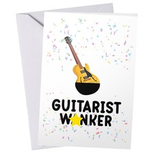 Funny rude guitarist - &,