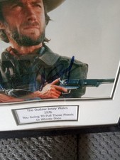 Clint Eastwood signed UACC