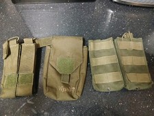 Viper Molle Assault Webbing Pouches Olive Green X3