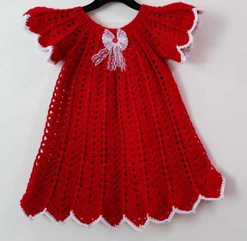 Handmade girl crochet dress - handmade,