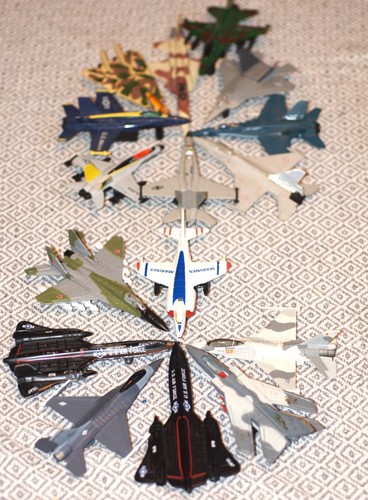 Diecast model aircraft - diecast,