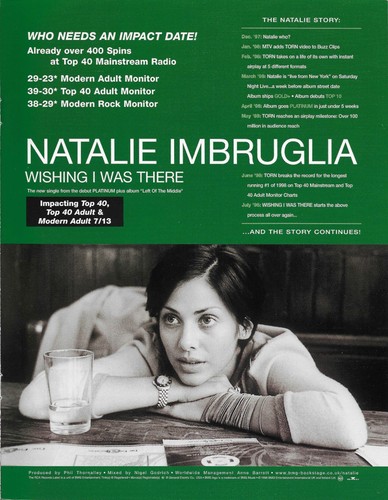Natalie imbruglia rare 1998 - rare,