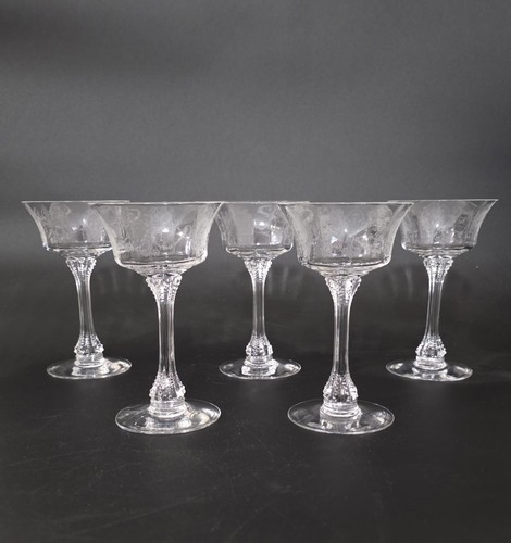 Vintage heisey minuet - minuet, etched