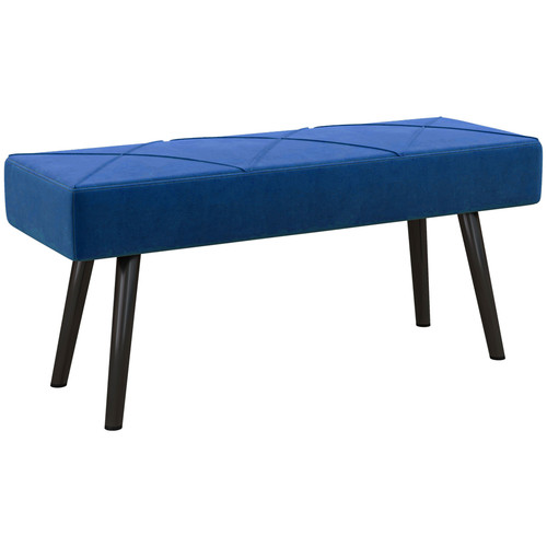 Upholstered end bed bench - upholstered, of