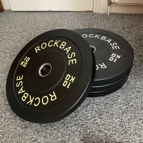 10kg bumper plates x2 - 10kg,