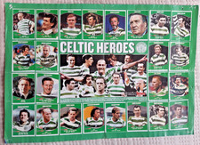 Glasgow Evening Times Old Firm Heroes Celtic poster 2005