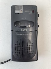 Vintage Sanyo TRC - 3680 Mini Cassette Talk Book Recorder
