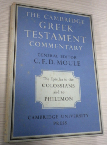 The cambridge greek testament - the,