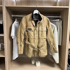 Vintage Belstaff Mens Nylon Jacket Coat Size 40 / S Beige Biker 90s *READ*