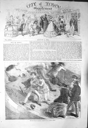 Original old antique print - antique,