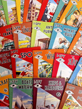 VINTAGE I-SPY Books Bundle News Chronicle 6D Editions 35 Issues