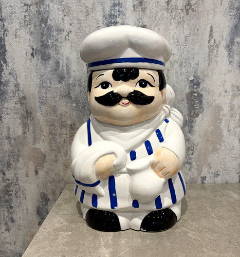 Chef baker ceramic cookie - baker,
