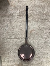Vintage Copper Bed Pan on Long