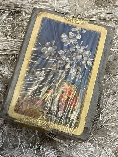 Vintage gold edged - vintage, linen