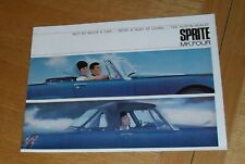 Austin Healey Sprite Mk4 Brochure 1968-1969