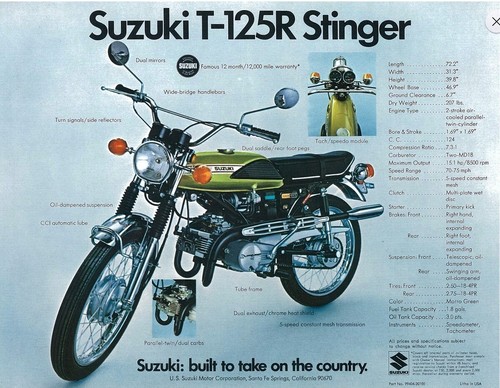 1971 suzuki 125r - 1971,