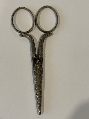 Antique georgian silver sewing - antique,