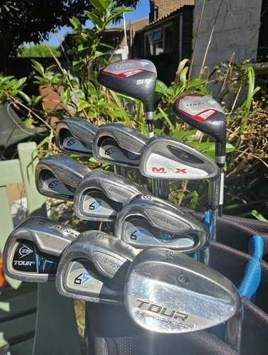 Dunlop golf clubs 11 piece - clubs, ,
