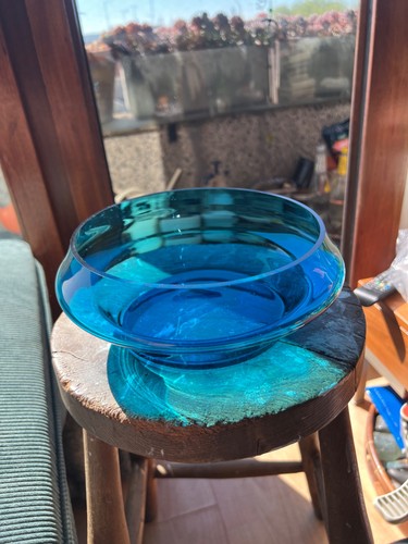 Turquoise glass candy - glass,