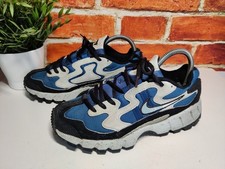 WOMEN VINTAGE NIKE AIR TERRA ENDEAVOR UK 5 US 7.5 BLACK BLUE TRAIL TRAINERS 90'S